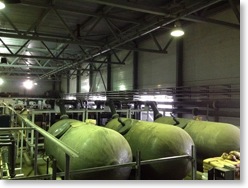 Waterco filters at Russky Island, Russia